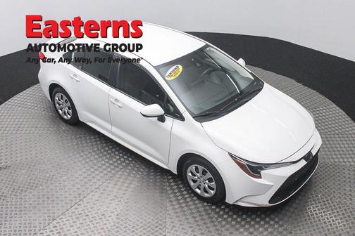 White 2022 Toyota Corolla LE
