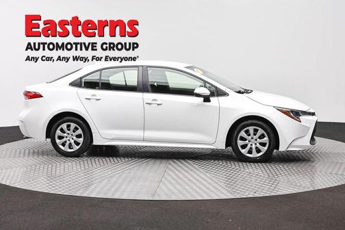White 2022 Toyota Corolla LE