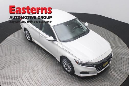 Platinum White Pearl 2022 Honda Accord LX 1.5T