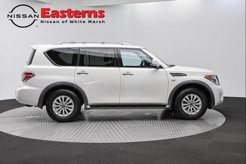 Pearl White Tricoat 2020 Nissan Armada SV 4WD