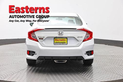 Platinum White Pearl 2021 Honda Civic Sport