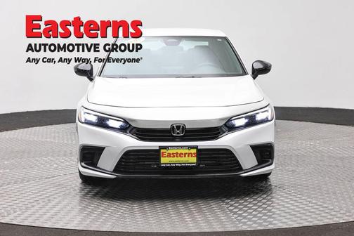 Platinum White Pearl 2024 Honda Civic Sport