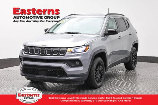 Billet Silver Metallic Clearcoat 2022 Jeep Compass Latitude