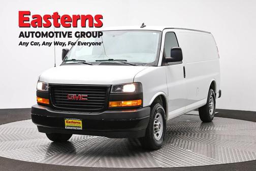 Summit White 2020 GMC Savana 3500 RWD 3500 Regular Wheelbase Work Van