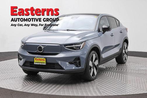 Fjord Blue Metallic 2023 Volvo C40 Recharge Pure Electric Twin Ultimate