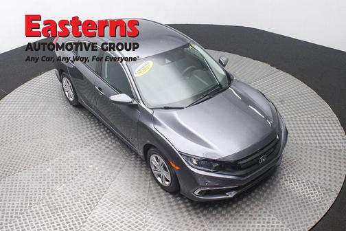 Gray 2021 Honda Civic LX