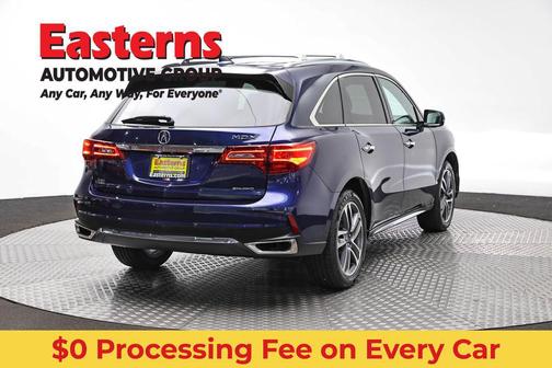 Fathom Blue Pearl 2018 Acura MDX 3.5L w/Advance Package
