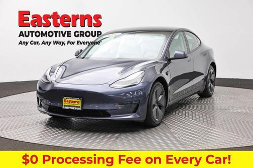 Gray 2021 Tesla Model 3 Long Range