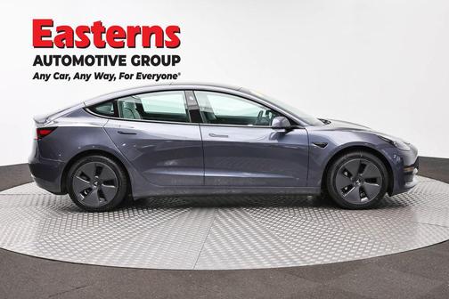 Gray 2021 Tesla Model 3 Long Range