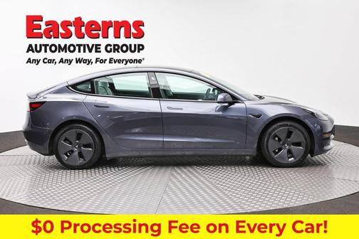 Gray 2021 Tesla Model 3 Long Range