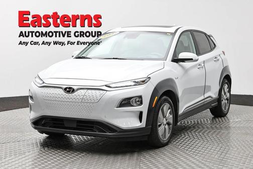 Chalk White 2020 Hyundai KONA EV Ultimate