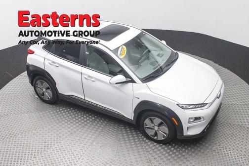 Chalk White 2020 Hyundai KONA EV Ultimate