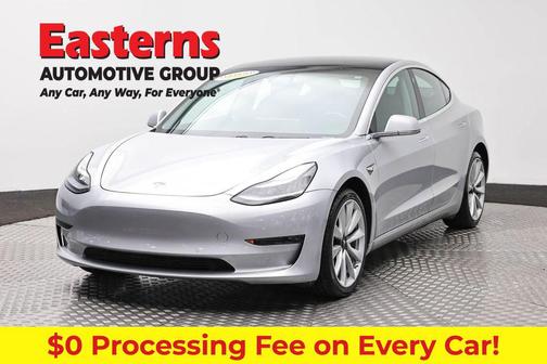 Silver 2018 Tesla Model 3 Long Range