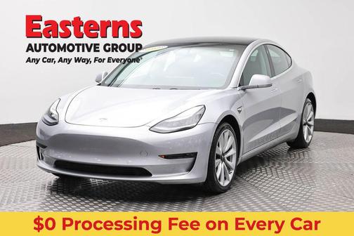 Silver 2018 Tesla Model 3 Long Range