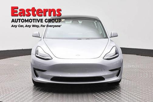 Silver 2018 Tesla Model 3 Long Range