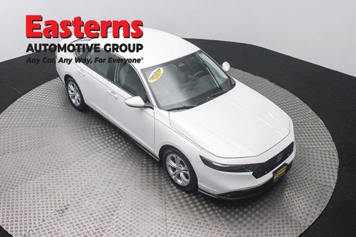 Platinum White 2023 Honda Accord LX 1.5T