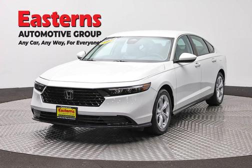 Platinum White 2023 Honda Accord LX 1.5T