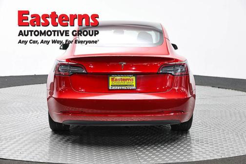 Red Multi-Coat 2018 Tesla Model 3 Long Range