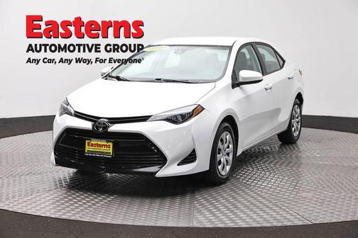 Super White 2019 Toyota Corolla LE