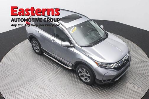 Gray 2017 Honda CR-V Touring