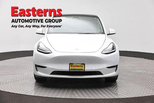 Pearl White Multi-Coat 2021 Tesla Model Y Long Range Dual Motor All-Wheel Drive