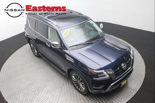 Hermosa Blue Pearl 2023 Nissan Armada Platinum 4WD