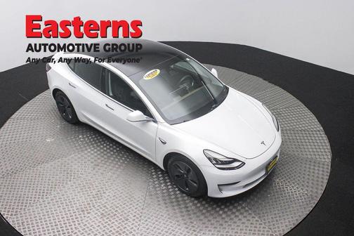 Pearl White Multi-Coat 2019 Tesla Model 3 Long Range