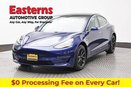 Deep Blue Metallic 2019 Tesla Model 3 Long Range