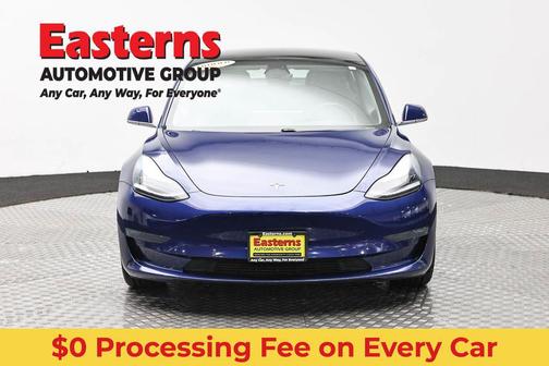 Deep Blue Metallic 2019 Tesla Model 3 Long Range