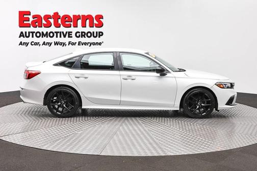 Platinum White Pearl 2022 Honda Civic Sport