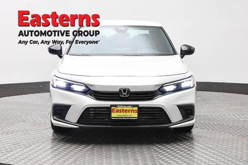 Platinum White Pearl 2024 Honda Civic Sport