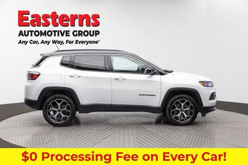 Bright White Clearcoat 2025 Jeep Compass Limited