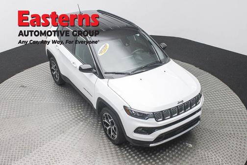 Bright White Clearcoat 2025 Jeep Compass Limited