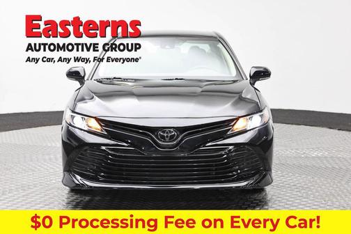Midnight Black Metallic 2019 Toyota Camry LE