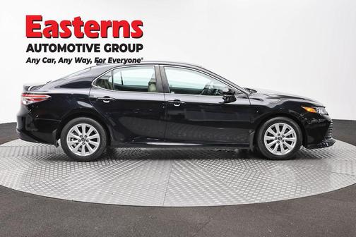 Midnight Black Metallic 2019 Toyota Camry LE