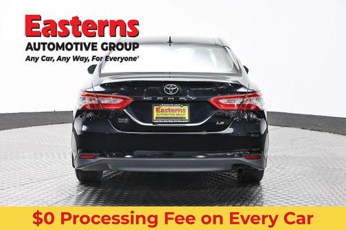 Midnight Black Metallic 2019 Toyota Camry LE