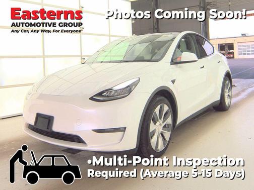 Pearl White Multi-Coat 2021 Tesla Model Y Long Range Dual Motor All-Wheel Drive