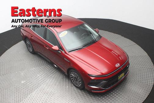 Ultimate red 2025 Hyundai SONATA Hybrid SE