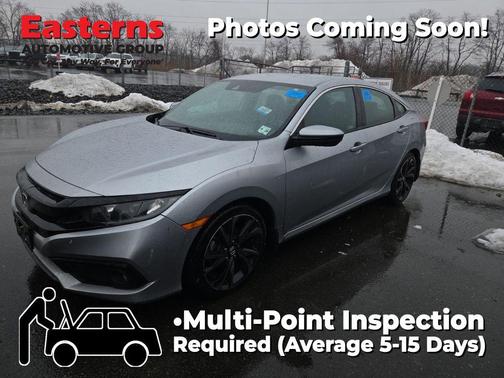 Modern Steel Metallic 2021 Honda Civic Sport