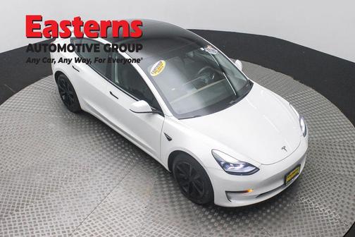 Pearl White Multi-Coat 2021 Tesla Model 3 Standard Range Plus