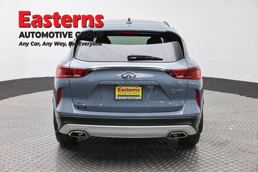 Slate Gray 2022 INFINITI QX50 ESSENTIAL AWD