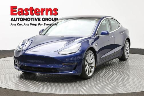 Deep Blue Metallic 2019 Tesla Model 3 Long Range