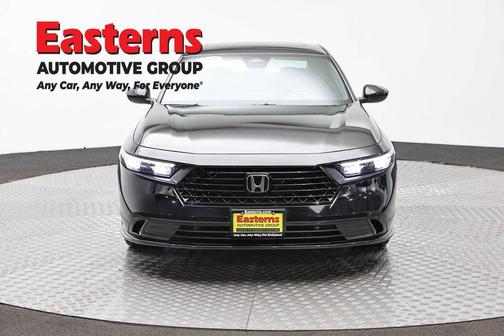 Crystal Black Pearl 2025 Honda Accord Hybrid Sport-L