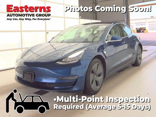 Deep Blue Metallic 2020 Tesla Model 3 Long Range