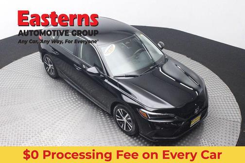 Crystal Black Pearl 2024 Honda Civic LX