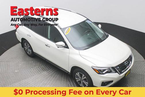 Pearl White Tricoat 2020 Nissan Pathfinder SL 4WD