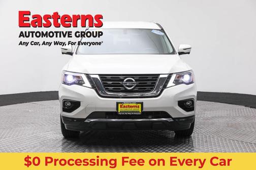 Pearl White Tricoat 2020 Nissan Pathfinder SL 4WD
