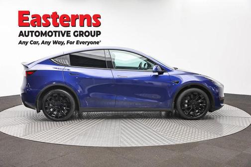 Deep Blue Metallic 2021 Tesla Model Y Long Range Dual Motor All-Wheel Drive