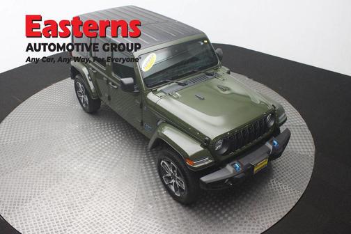 Sarge Green Clearcoat 2024 Jeep Wrangler 4xe Sport S