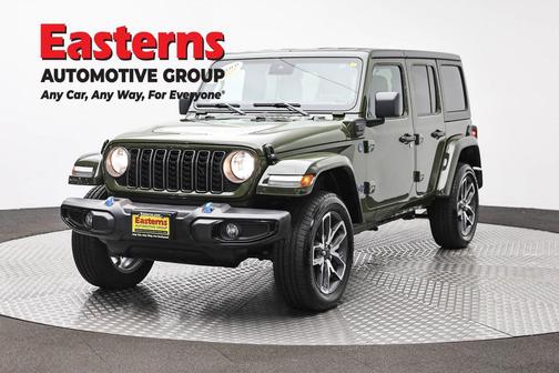 Sarge Green Clearcoat 2024 Jeep Wrangler 4xe Sport S